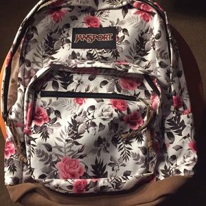 floral jansport backpack